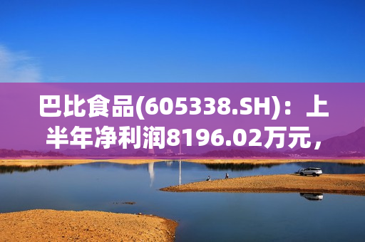 巴比食品(605338.SH)：上半年净利润8196.02万元，同比下降30.48%